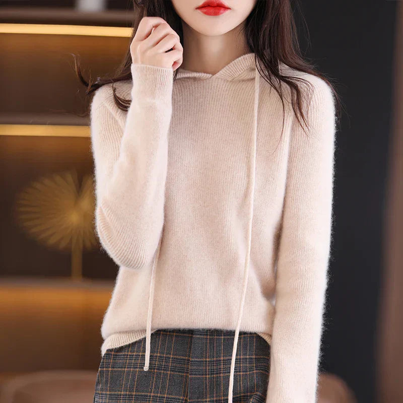 Women's Merino Wool Hoodie