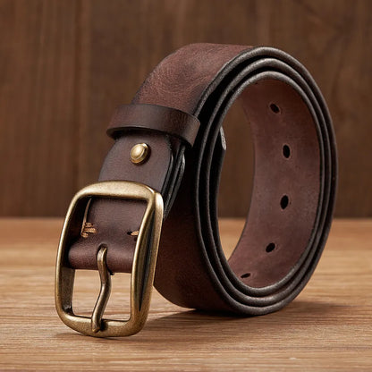 Genuine Premium Leather Waist Belt - OutfitLondon