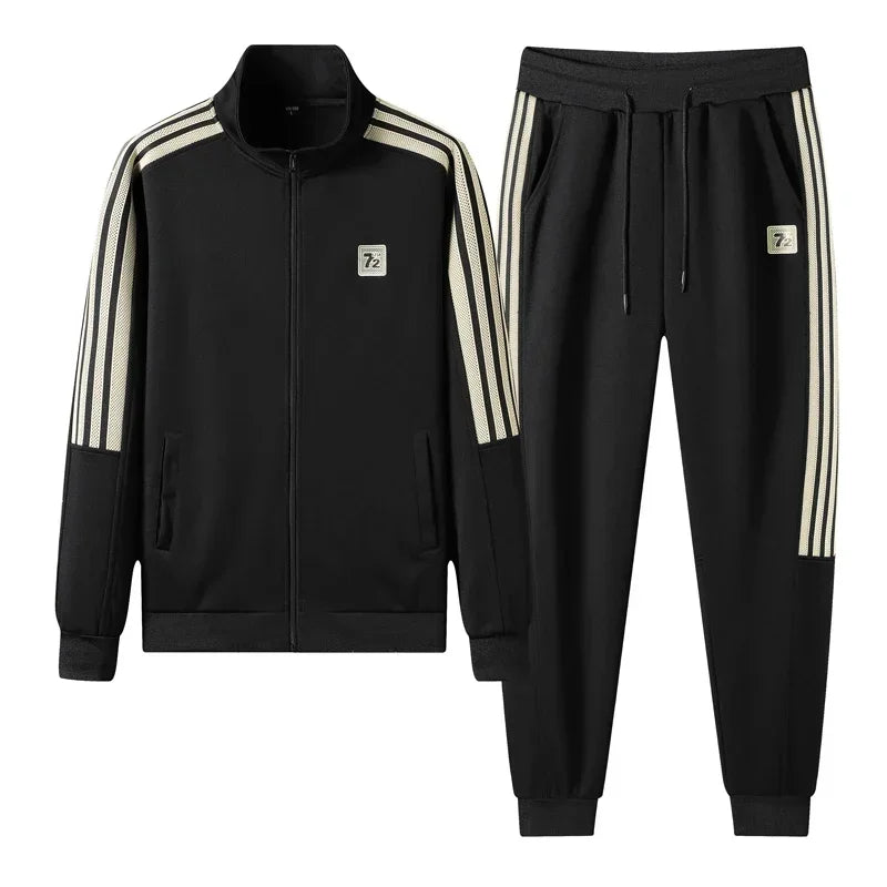 Men's Sporty 2-Piece Tracksuit Set