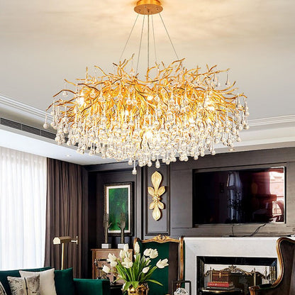 Elegant Glass Drop LED Pendant Light - OutfitLondon
