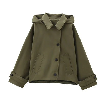 Rainproof Classic Mens Short Jacket Coat