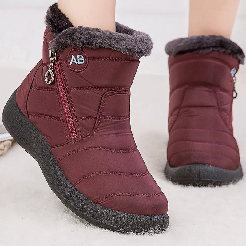 Warm Women's Winter Ankle Boots