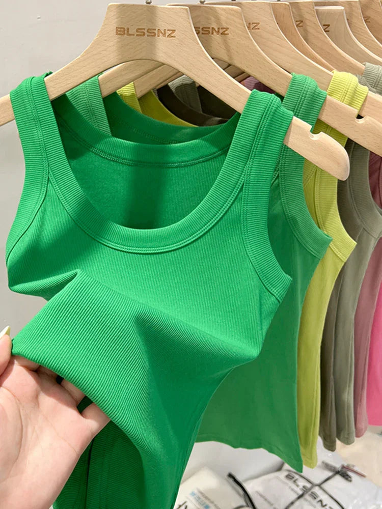 Relaxed Fit Lightweight Women's Summer Tank Top