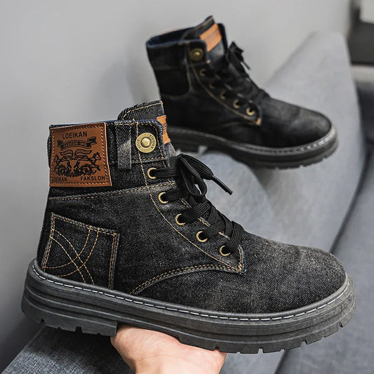 Reliable Men's Tall Jeans Boots - OutfitLondon