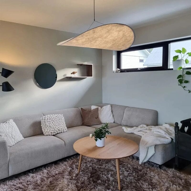 Elegant Glass Drop Ceiling Lamp