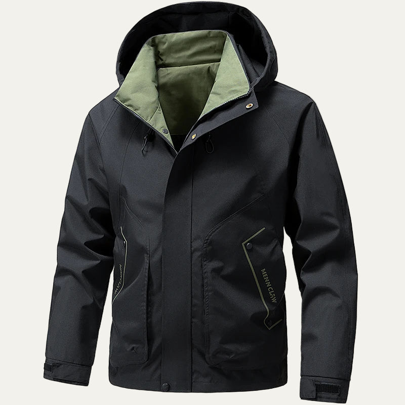 Waterproof Hooded Work Jacket for Men