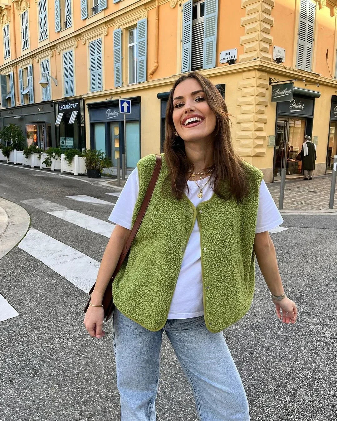 Cozy Women's Knitted Cardigan Vest