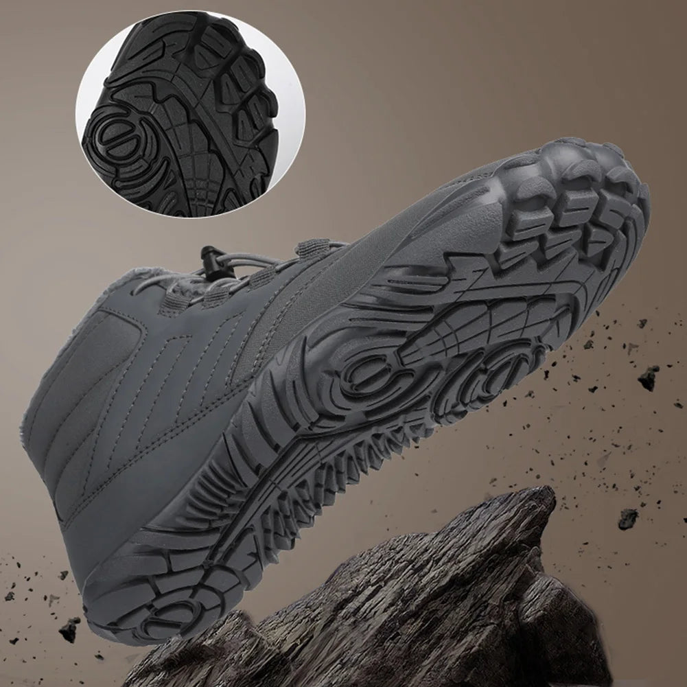 Warm Waterproof Running Sneakers for Men Women