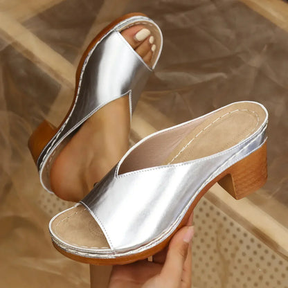 Elegant Ankle Strap Sandals
