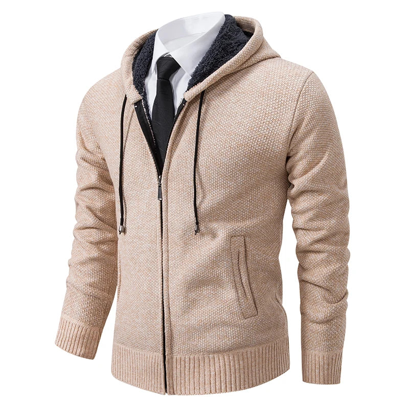 Cozy Mens Full Zip Fleece Coat