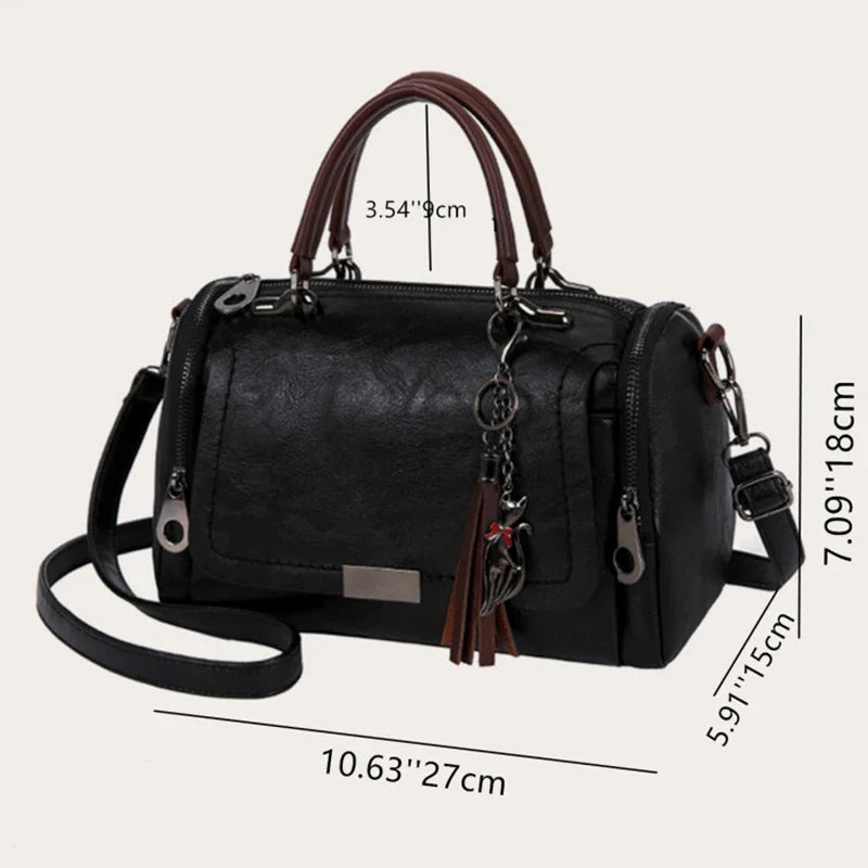 Fashionable Fringe Crossbody Handbag