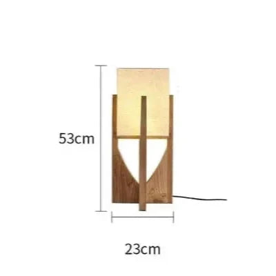 Farmhouse Style Wood LED Hanging Light Fixture