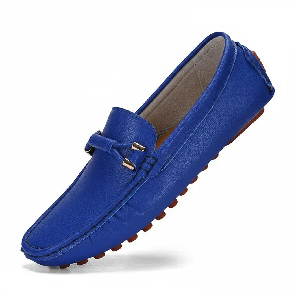 Authentic Soft Leather Loafer Shoes - OutfitLondon