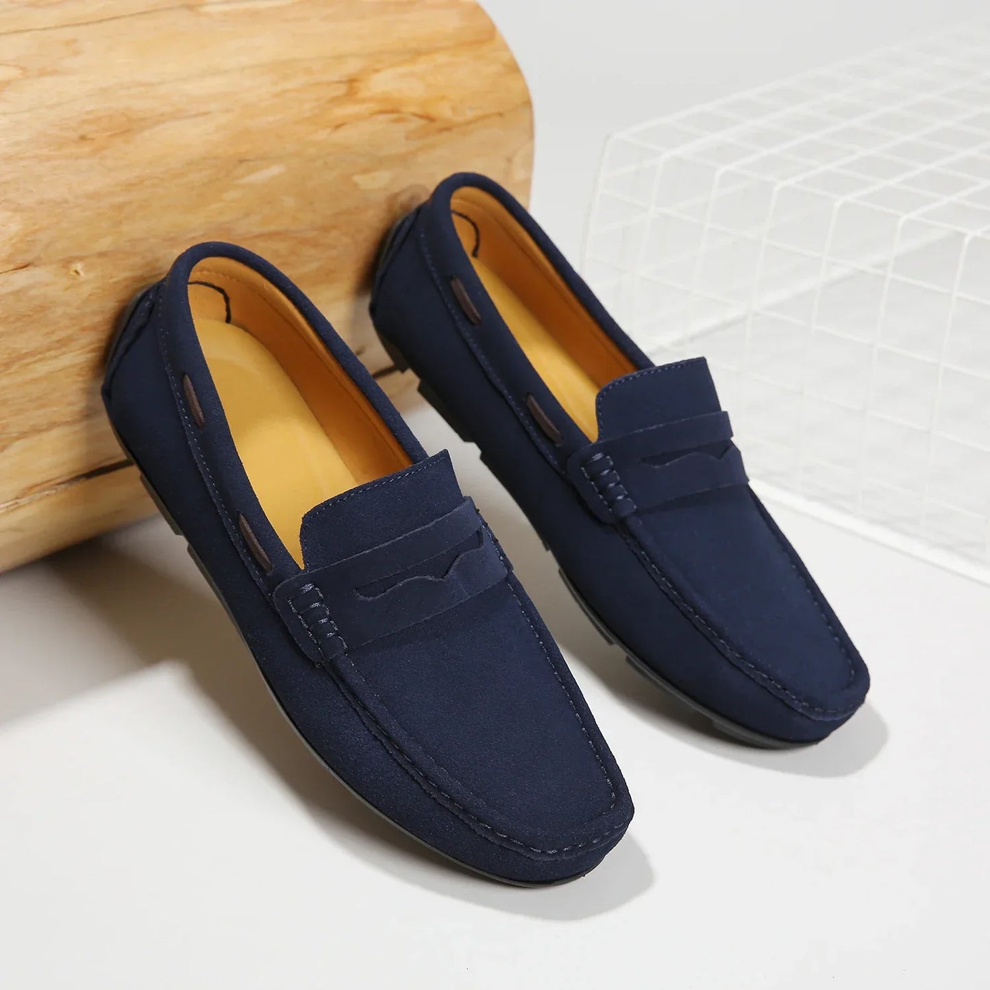 Luxurious Soft Suede Slip On Shoes