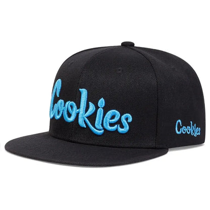 Embroidered Snapback Hat Cookies Design