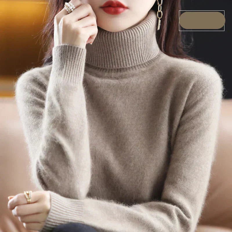 Premium Warm Cashmere Crew Sweater