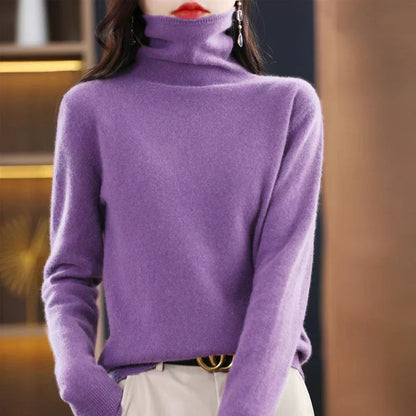 Cozy Women's Merino Wool Crew Sweater