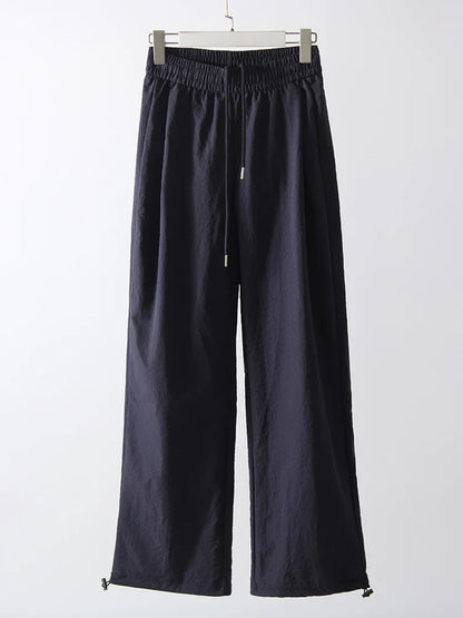 Relaxed Fit High Waisted Casual Joggers