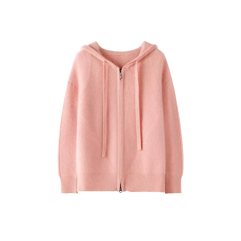 Pura Merino Wool Hooded Sweater