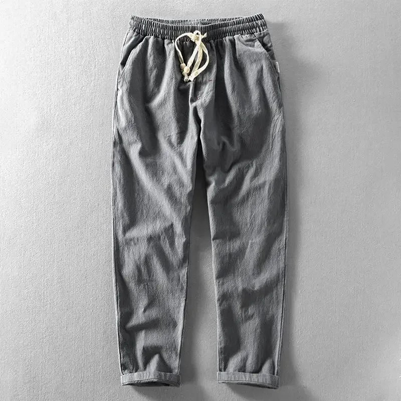 Lightweight Breathable Linen Trousers