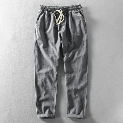 Lightweight Breathable Linen Trousers