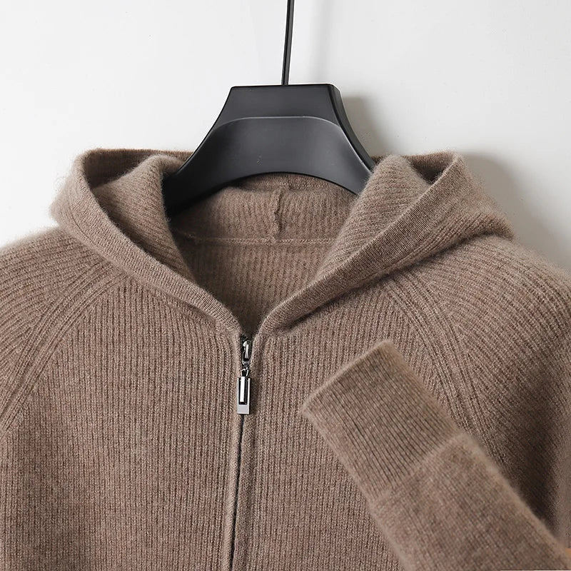Cozy Mens Fleece Zipper Jacket