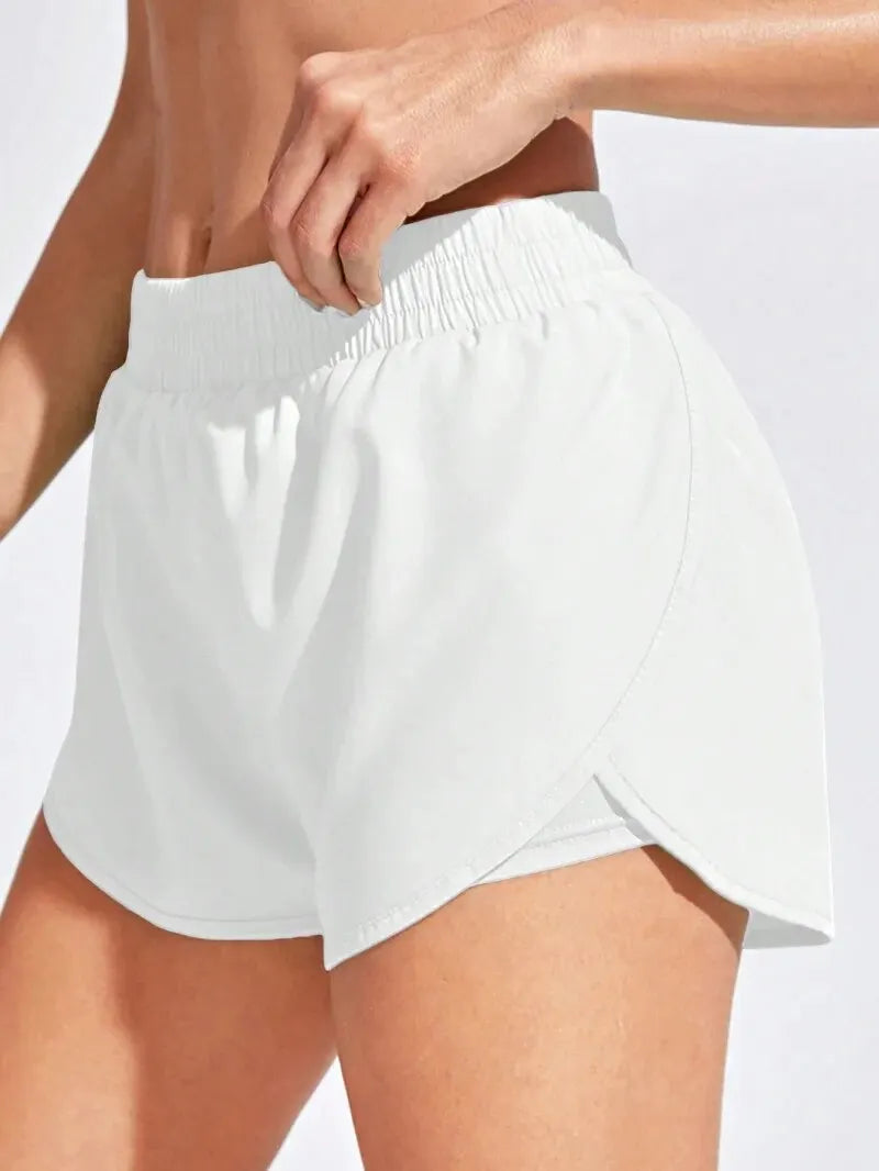 Soft Women's Athletic Running Shorts – Breathable Fitness Wear - OutfitLondon