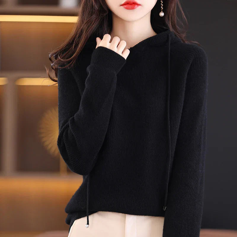 Women's Merino Wool Hoodie