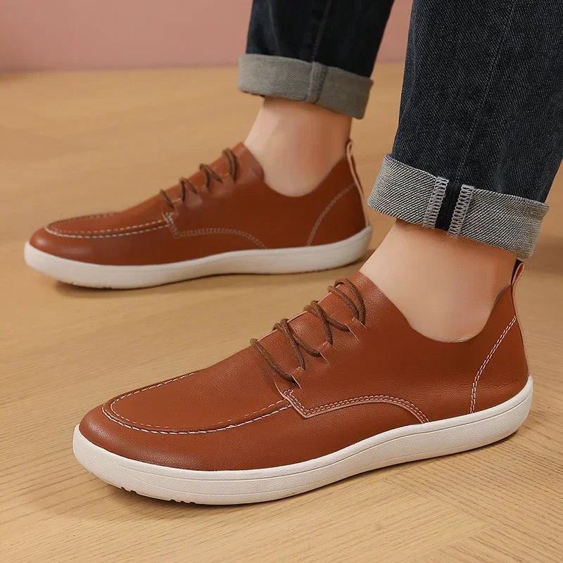 Brown Genuine Leather Shoes