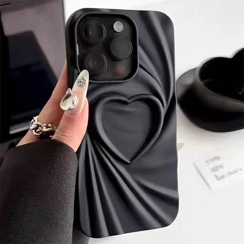 Folded Heart 3D iPhone Case - OutfitLondon