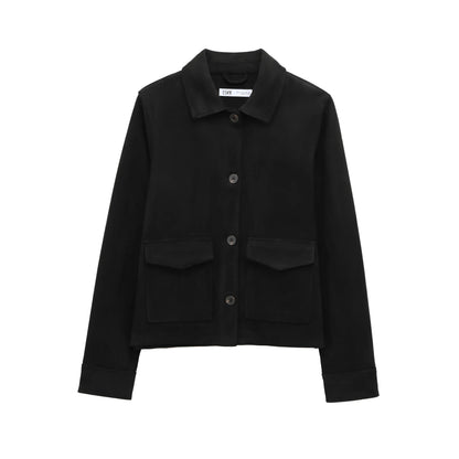 Ladies Short Down Filled Winter Coat