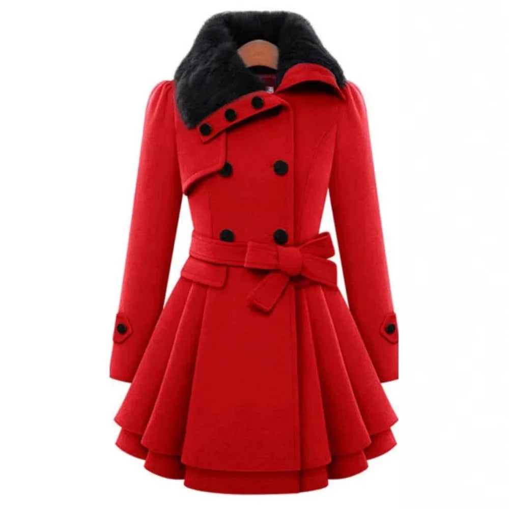 Classic Women's Slim Fit Trench Coat