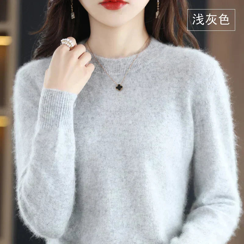 Premium Cozy Cashmere Women's Pullover Sweater
