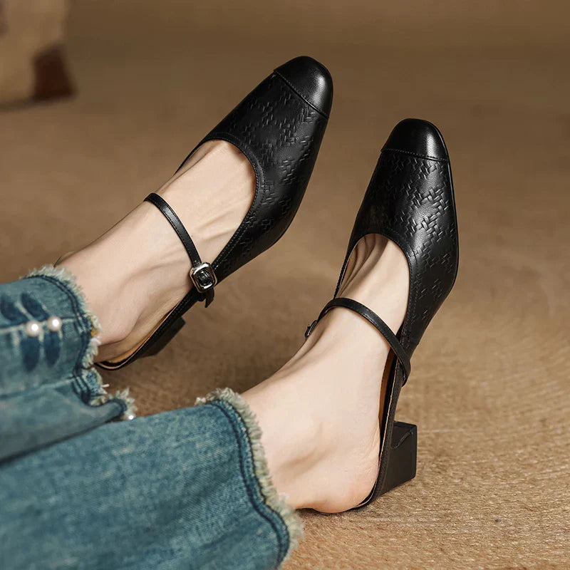 Authentic Leather Slide Shoes