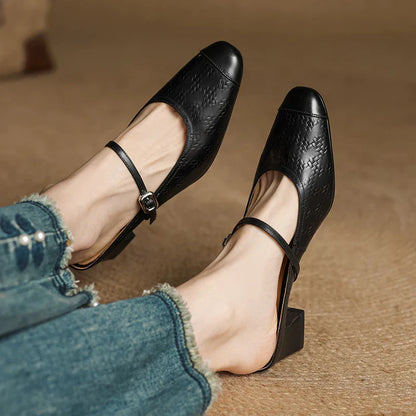 Authentic Leather Slide Shoes