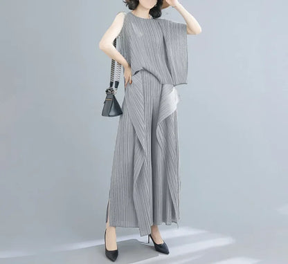 Trendy Fit Ladies Mermaid Leg Trousers Chic Design