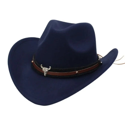 Rustic Western Style Felt Hat