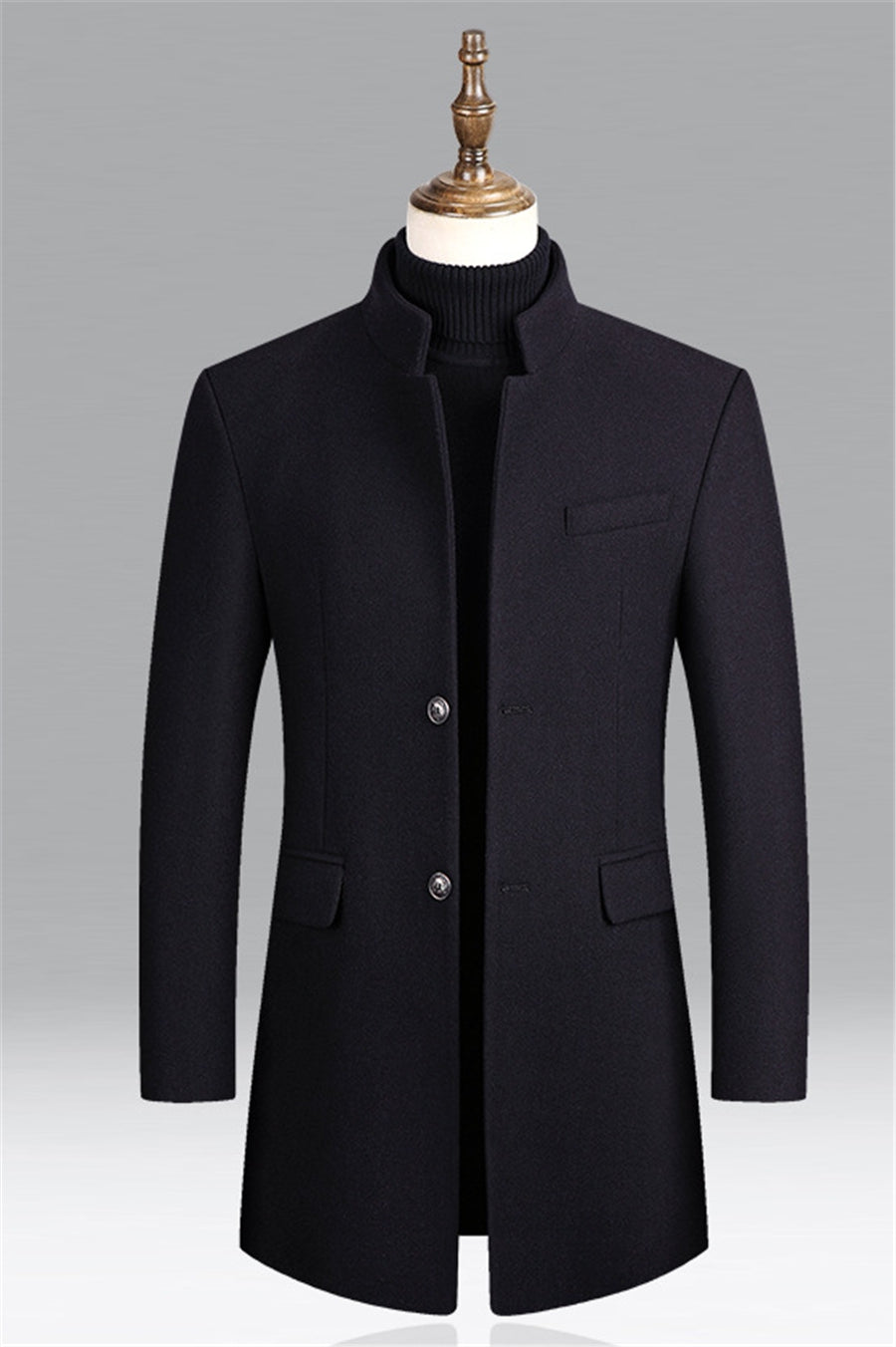 Timeless Fit Warm Wool Coat