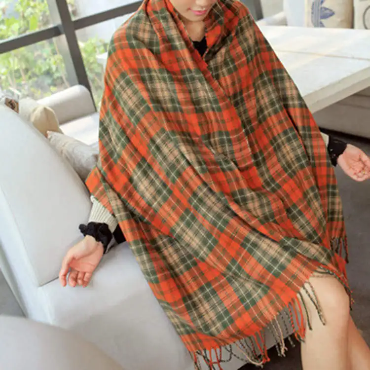 Soft Premium Cashmere Wrap Scarf