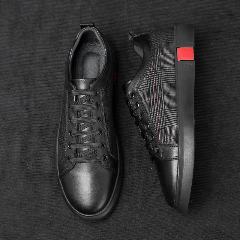 Classic Leather Mens Sneakers