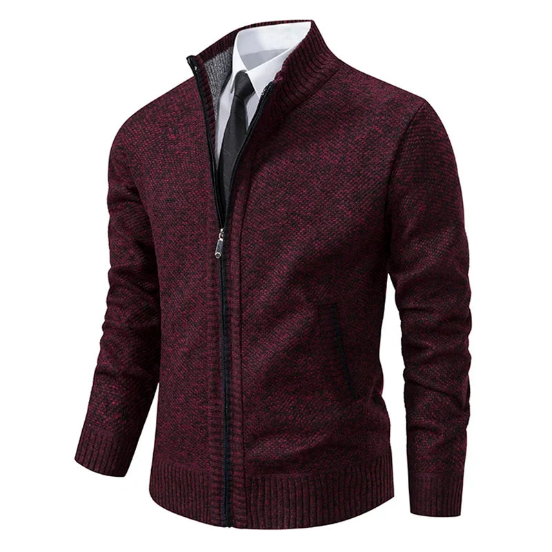 Cozy Mens Full Zip Fleece Coat