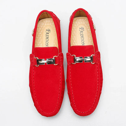 Luxury Soft Leather Slip On Shoes