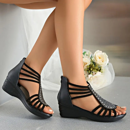 High Heel Ankle Strap Shoes