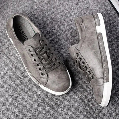 Premium Genuine Leather Trainers