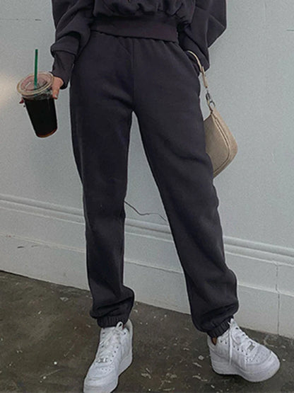 Cozy Fleece Sweat Suit for Ladies