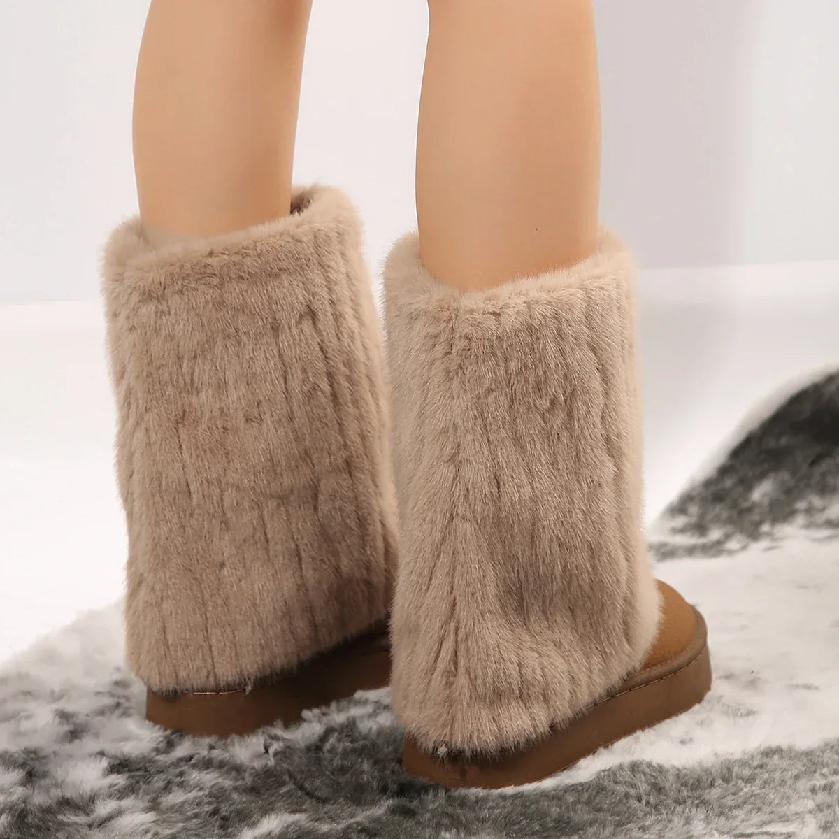 Luxury Sheepskin Winter Boots