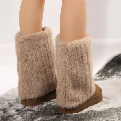 Luxury Sheepskin Winter Boots