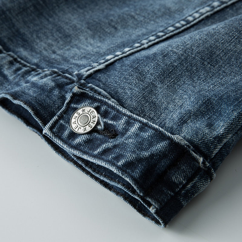 Tough Street Style Biker Jeans