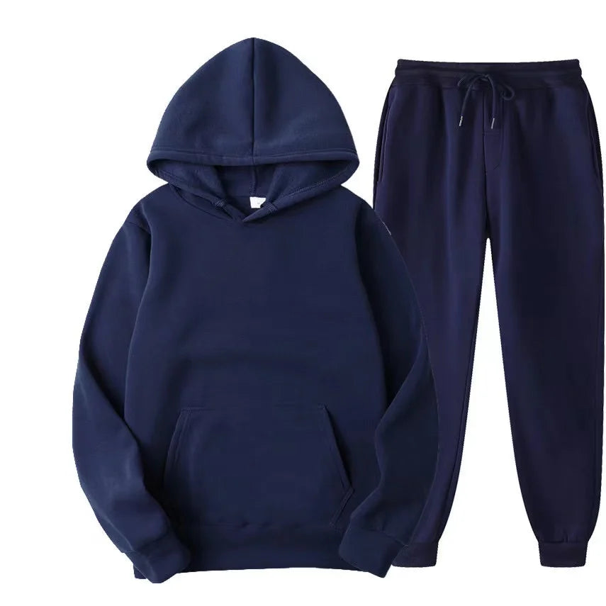 Soft Women's Fleece Hoodie Jogger Set
