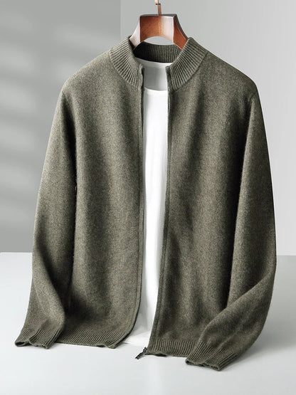 Classic Wool Sweater Cardigan